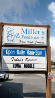 Miller's Food Factory outside