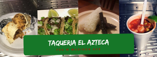 Taqueria Azteca food