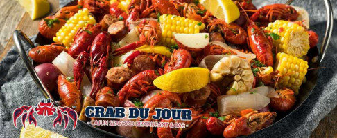 Crab Du Jour Cajun Seafood food