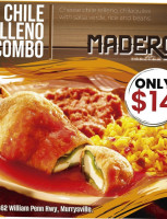 Madero Cantina food