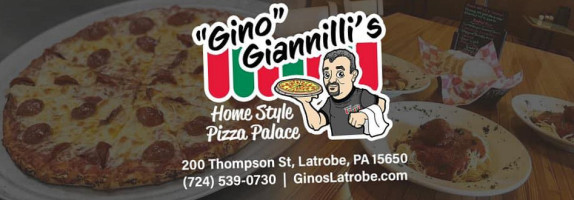 Gino Giannilli's Homestyle Pizza Palace food