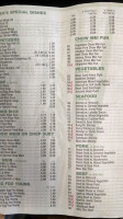 Ace China menu