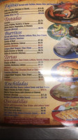 Taco Rico menu