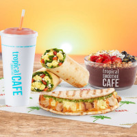 Tropical Smoothie Cafe food