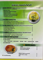 Julie'z Restaurant menu