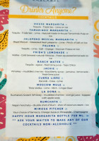 Cascabel menu