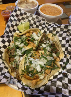 Tacos Monarca food