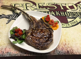 Preston's Steakhouse inside