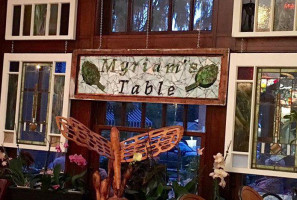 Myriam's Table Cafe Catering outside