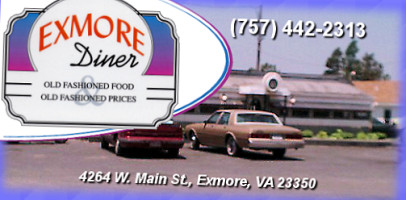 The Exmore Diner outside