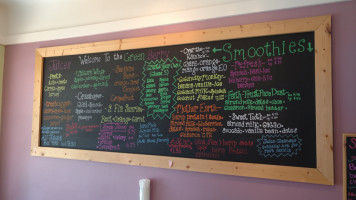 The Green Berry menu