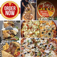 Troys Pizza food