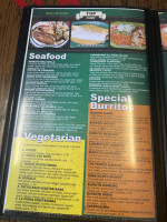 Los Primos Mexican menu