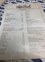 Zw Sushi Land menu