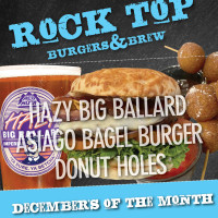 Rock Top Burgers Brew food