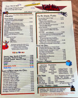 Mile High Cafe menu