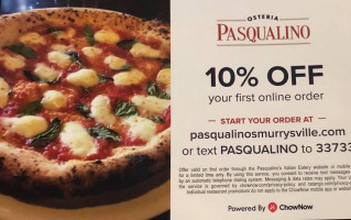 Pasqualino's Italian Eatery outside