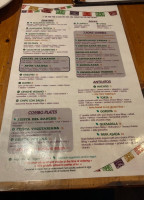 Cuñada menu