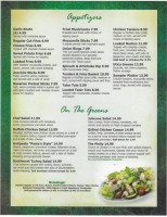 Foxfire menu