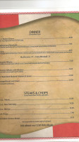 Fiore's menu