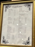 Café Lyria inside