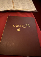 Vincent's menu