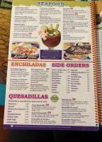 Hacienda San Antonio Mexican And Taqueria menu