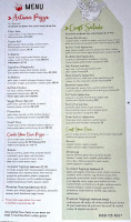 The Couch Tomato Cafe' menu