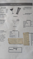 Shagga Coffee menu