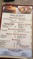 Mountain View Diner menu