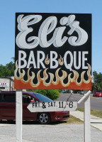 Eli's -b-que outside