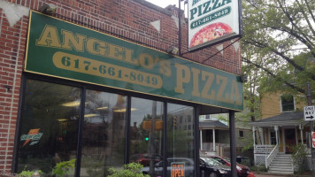 Angelos Pizza outside