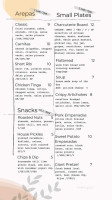 Brewbakers menu