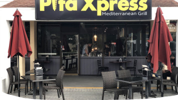 Pita Xpress Mediterranean Grill outside