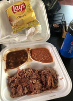 Iron Pig Bbq food