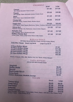 Pizza Palace menu