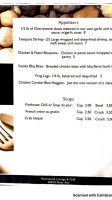 Riverstone Night Club Six menu