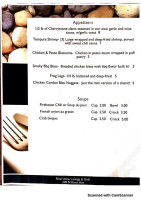 Riverstone Night Club Six menu