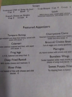 Riverstone Night Club Six menu