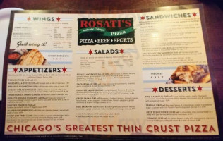 Rosatis Pizza Cape Girardeau menu