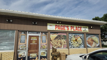 Page's Place Cafe And Grill outside