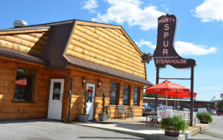 The Rusty Spur Diner inside