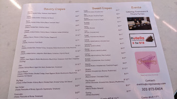 Crepeaway In Wash menu