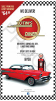 Totin's Diner menu