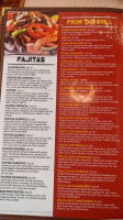 Rancho Bravo Mexican menu