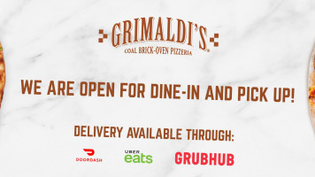 Grimaldi's Pizzeria food