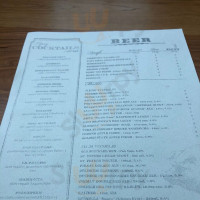 The Tipsy Pig menu