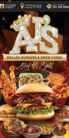 Aj's Grilled Burgers And Snowcones food