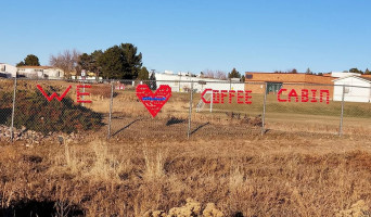 Coffee Cabin outside