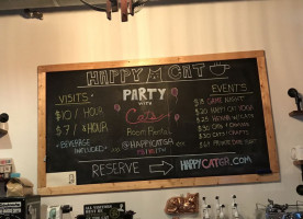 Happy Cat Cafe food